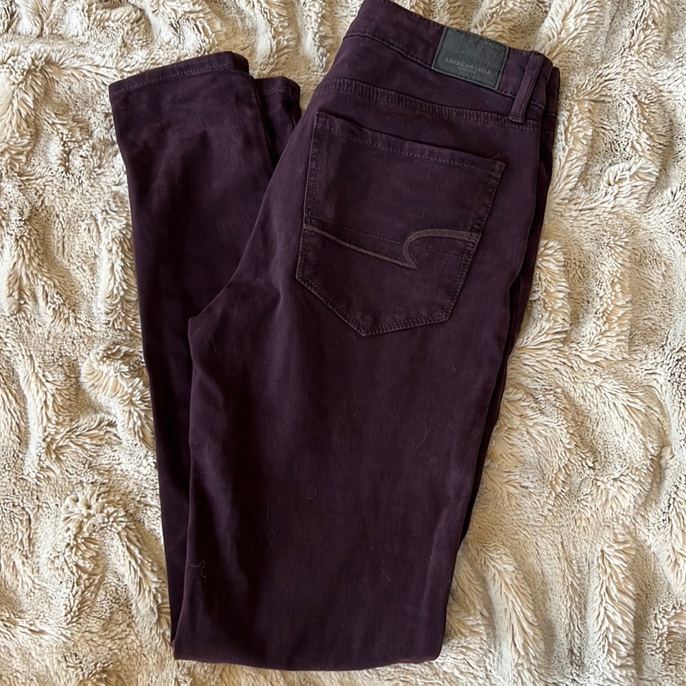 AMERICAN EAGLE HI RISE JEGGINGS— size 4